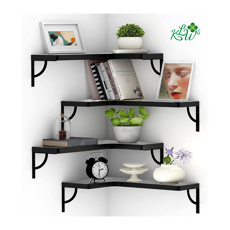 In Stock Limited Wooden Floating Shelves For Wall Corner