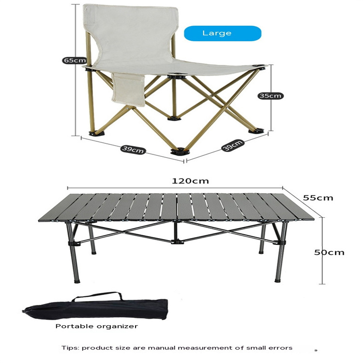 Leisure Outdoor Foldable Beach Adjustable Camping Outdoor Garden Dinning Chair And Table Outdoor High Top Table And Chair