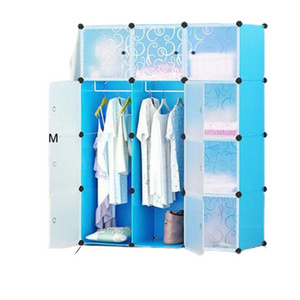 Bedroom Diy Size Cheap Baby Couple Clothes Wardrobes Clothing Storage Closet Storage & Organization Plastic Almirah