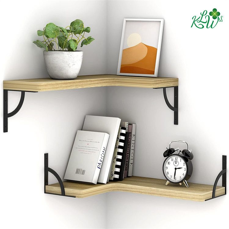 In Stock Limited Wooden Floating Shelves For Wall Corner