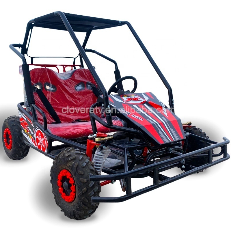 Cheap Electric Powerful 2 Seat 4 Stroke Go Cart Off Road 48V Buggy 500W Go Kart for Adults