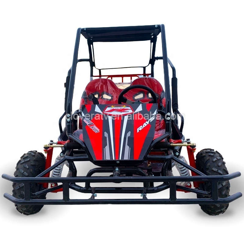 Cheap Electric Powerful 2 Seat 4 Stroke Go Cart Off Road 48V Buggy 500W Go Kart for Adults