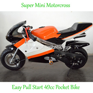 Chain Transmission Kids Mini MotorBike 49cc Pocket Bike with CE