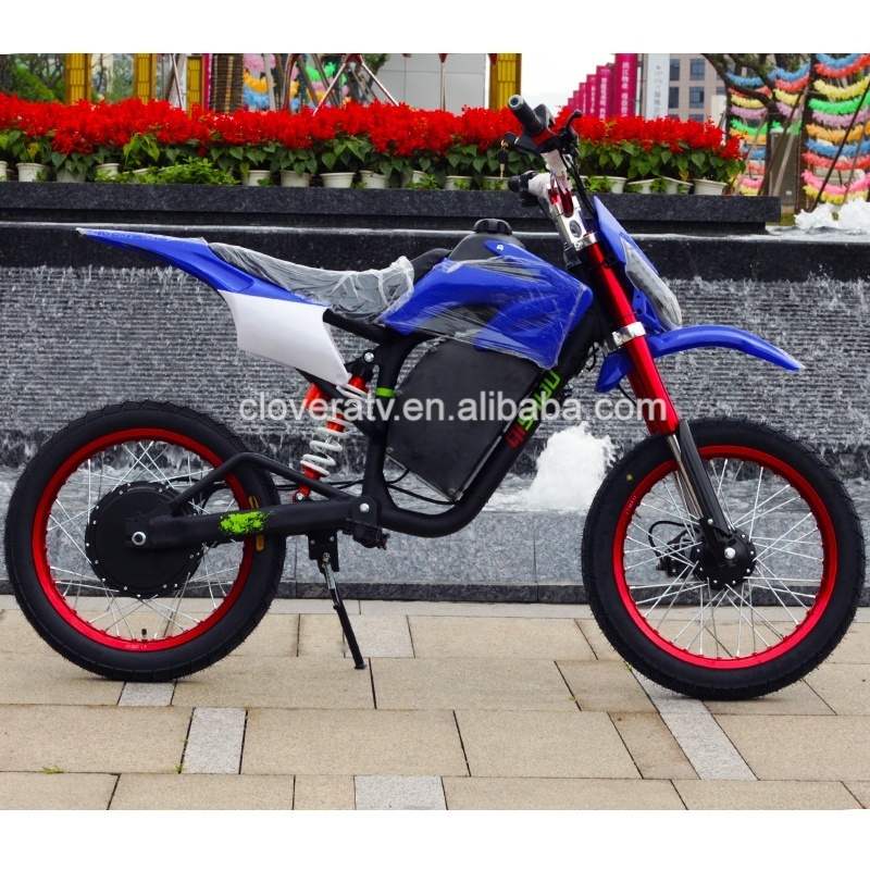 60V 1000W Electric Pit Bike Motocross with Aluminum Alloy Frame