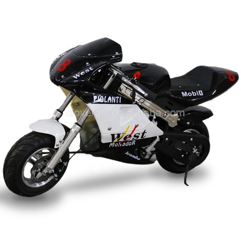 Hot Sale Gasoline 2 Stroke Mini Motocross Bike 49CC Pocket Bike for Kids