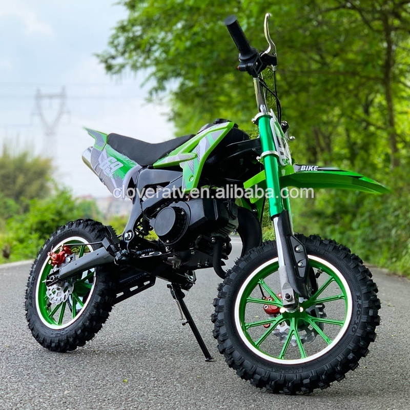 Gasoline Powered Electric Start 49CC Mini Motorcycle 50CC Dirt Bike for Kids