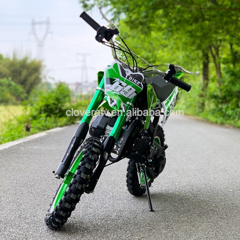 Gasoline Powered Electric Start 49CC Mini Motorcycle 50CC Dirt Bike for Kids