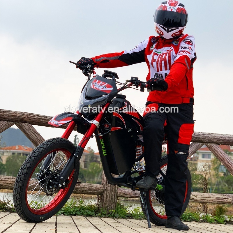 High Quality Lithium Battery Pit Bike 20Ah 72V 2000W Electric Motocross Bike