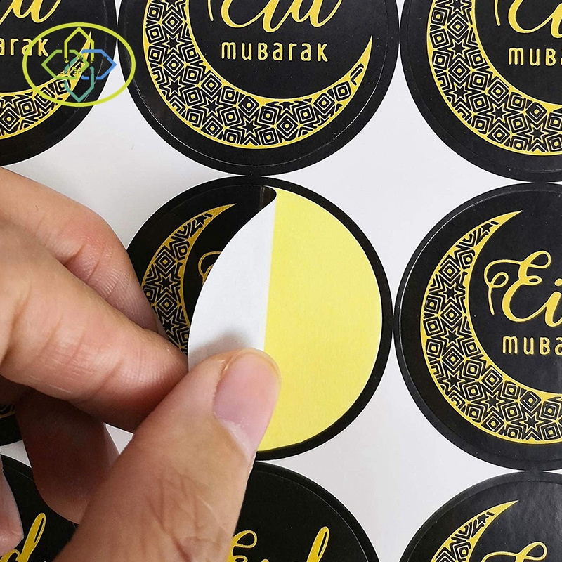 Cheap Price Colored Label Sticker Circle Custom Round Stickers Printing