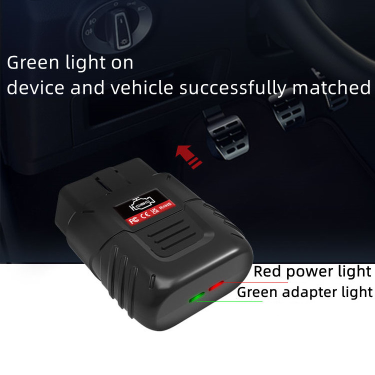 Newest Car Scanner Device OBD2 Car Diagnostic Scanner Tool  BT 4.0 ELM327 Car Code Reader Scan Tool with Indicator Light