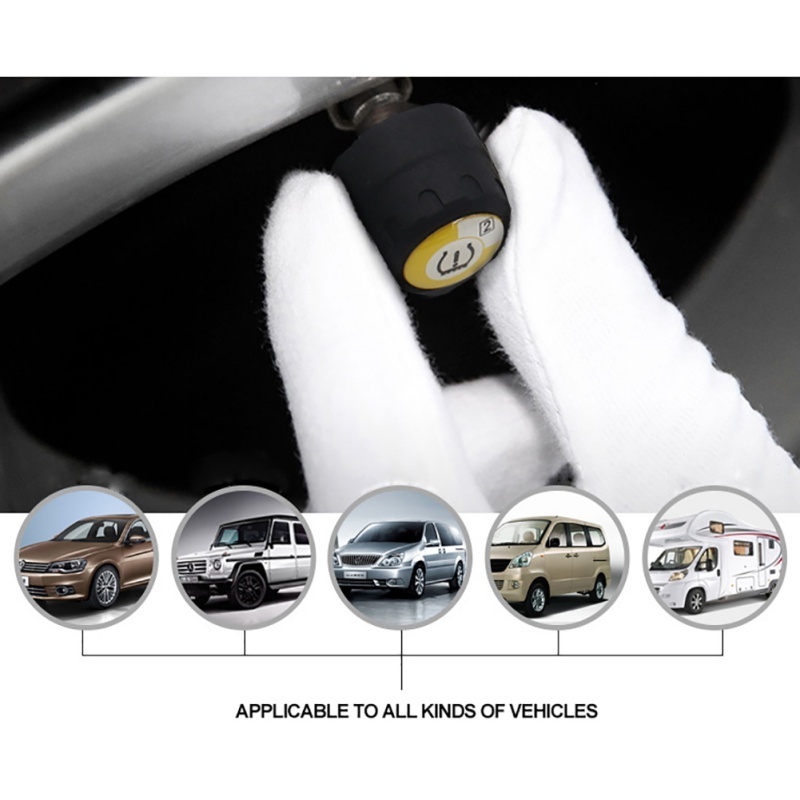 4.0 Car External Sensor Best Cheap BLE TPMS For Android and IOS 4PCS/Set Sensors TPMS Tire Pressure Monitoring System