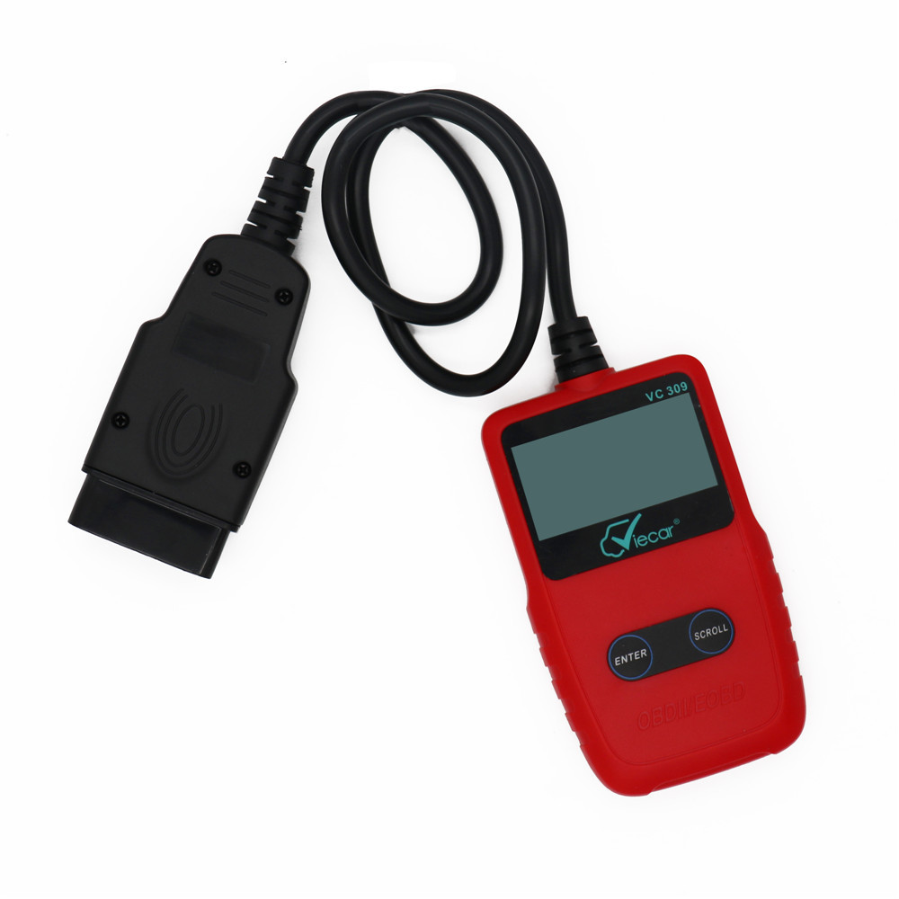 VC309 Top Sale Cable Connection Support 5 Languages Automotive Scanner Best Car OBD2 Scanner Cheap Auto Diagnostic Tool