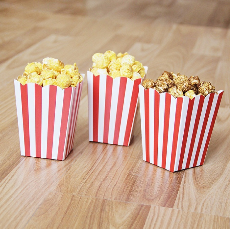 Popcorn Bowl Plastic Container Movie Theater Bucket 2.5l Plastic Packaging Popcorn Bucket Custom