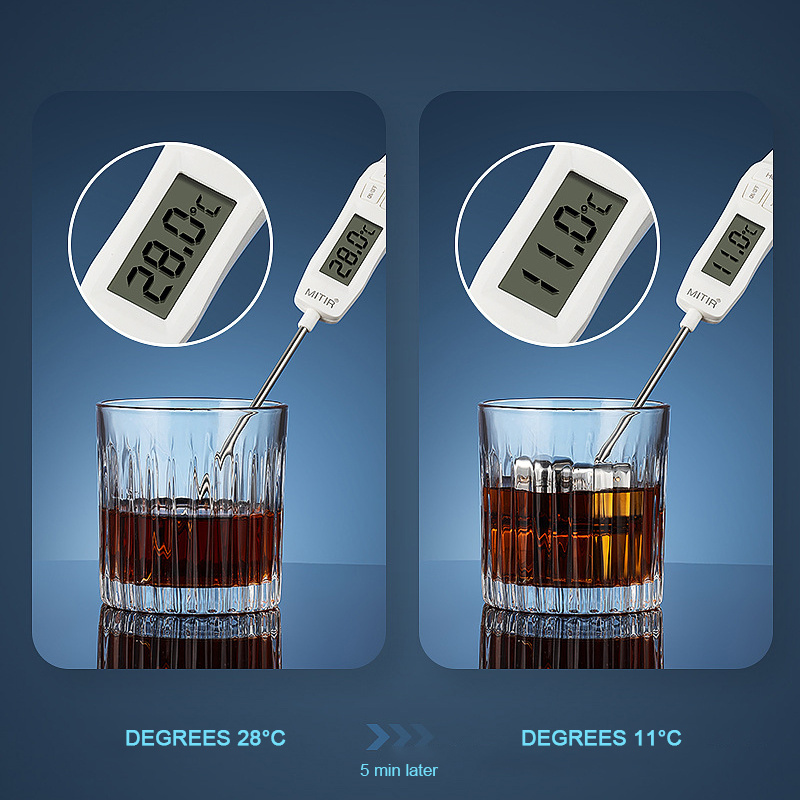 Bar Accessories Cooling Stones Stainless Steel 304 Whiskey Ice Cube For Cola Wine Drinks