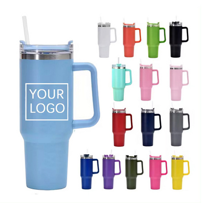 Stainless Steel Tumbler with Straw Hot Water Bottle vasos de acero inoxidable Insulated Vacuum Flasks Thermos Car Water Bottles