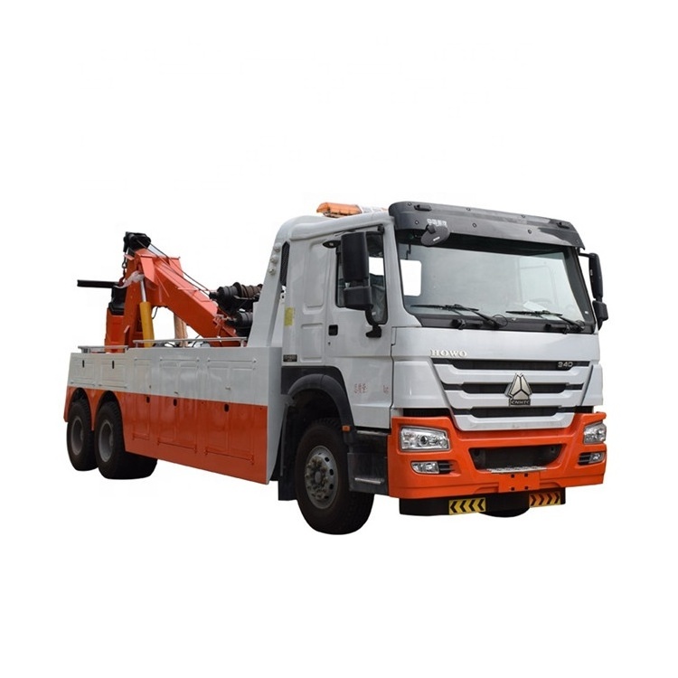 Sinotruk HOWO 12 wheel 360 degree rotating tow wrecker 60 ton and big wrecker for sale