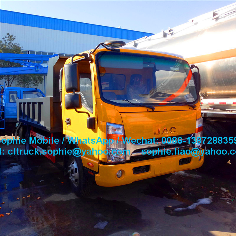 JAC 4x2 2 ton 3 ton 4 ton Mini Dump Trucks Tipper Truck for sale