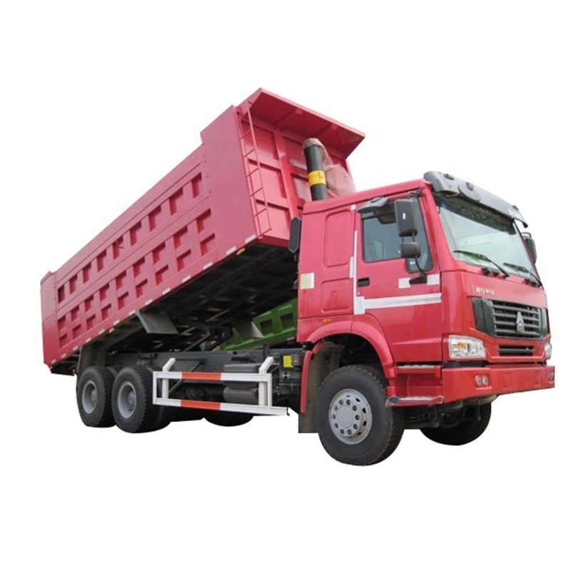 China Sinotruck 6x4 350hp 30ton 30-40ton Load Dump Tipping HOWO 10 Wheeler Tipper Trucks Price For Sale