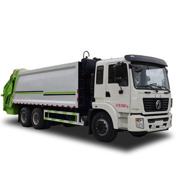 14-18cbm SHACMAN 6x4 compactor garbage truck Compression Garbage Compactor Truck with rear bin lifter