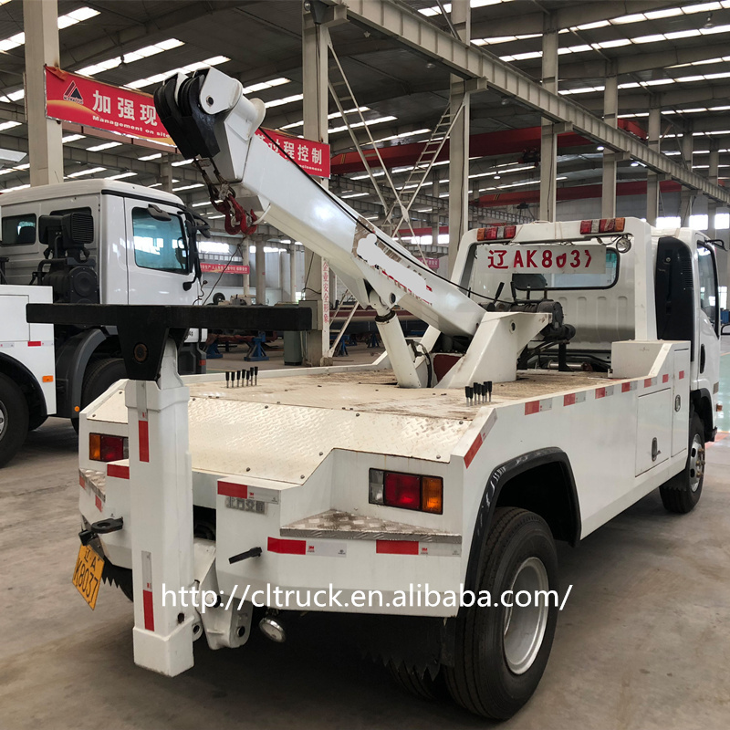 Light Duty Rotator Recovery towing truck body customized 4tons  winches wrecker body For sale