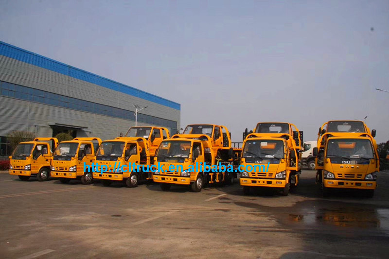 Chengli CLW wreker truck 4*2 tow truck rollback wrecker bed for sale