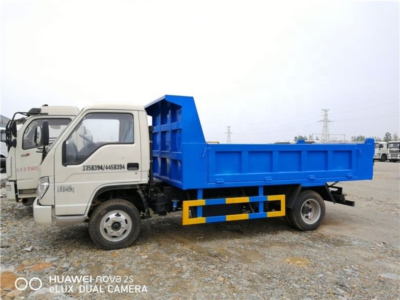 Cheap china 3Ton Forland Hydraulic Dump tipper trucks for sale for zambia