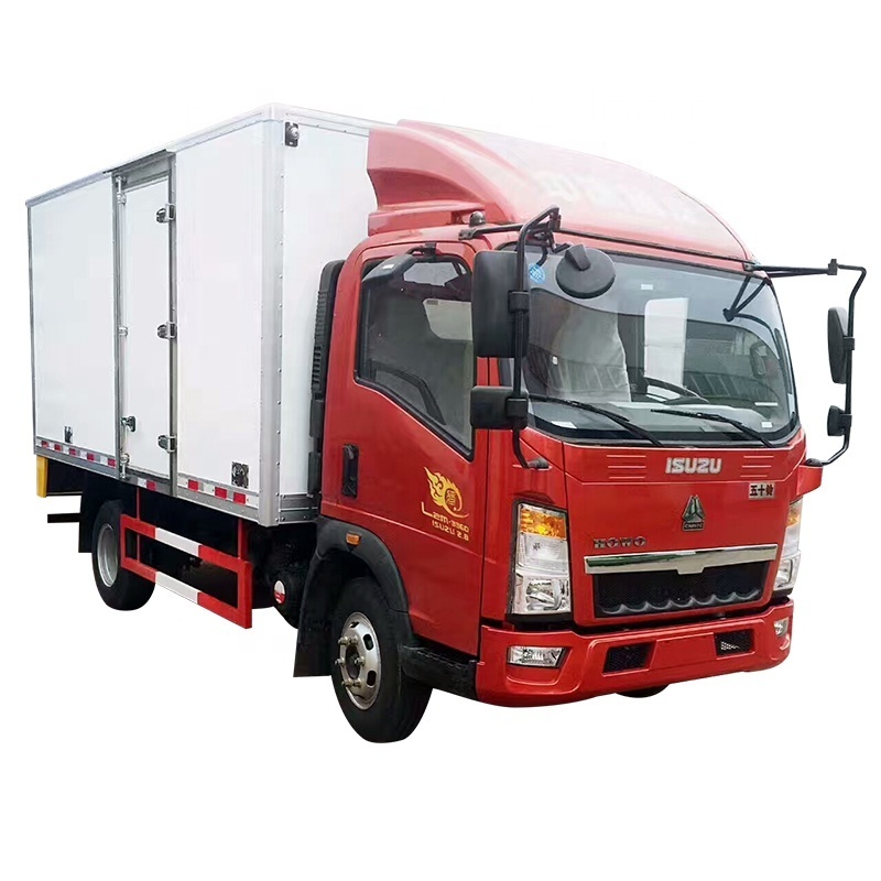 CLW china 4x2 sinotruk howo 3ton small refrigerated trucks for sale