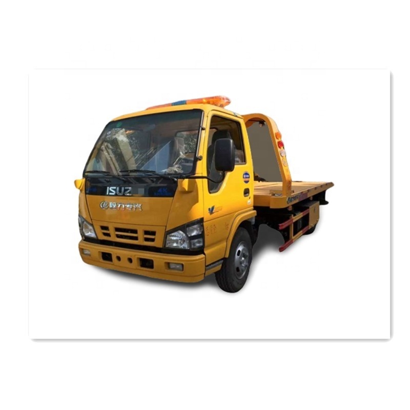 Wrecker truck export to Sudan /China made flatbed wrecker tow truck/2-in-1 car carrier wrecker tow body for sale