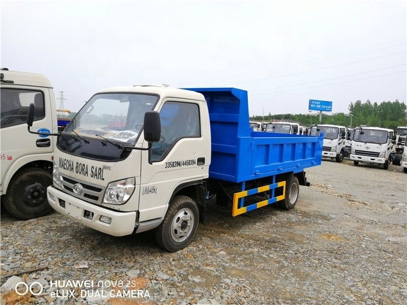 Cheap china 3Ton Forland Hydraulic Dump tipper trucks for sale for zambia