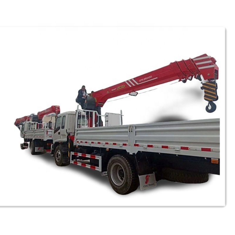 Factory 10 ton knuckle boom truck mounted crane  cheap price for sale