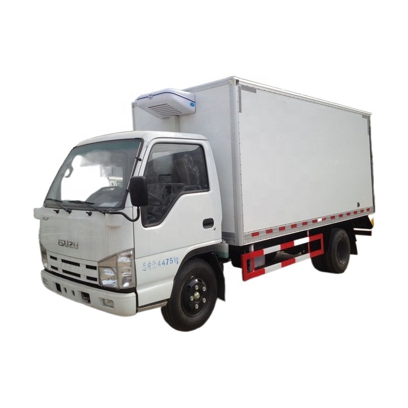 Japan 4x2 Small Fresh Fruit Meat Seafood Ice Cream Cold Delivery Truck Refrigerator Freezer Refrigerator Box Truck Manufacturer