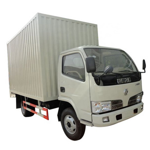 6 wheels 6 tons small cargo box van truck for special goods transport and delivery Dongfeng brand