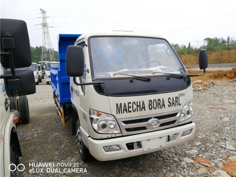 Cheap china 3Ton Forland Hydraulic Dump tipper trucks for sale for zambia