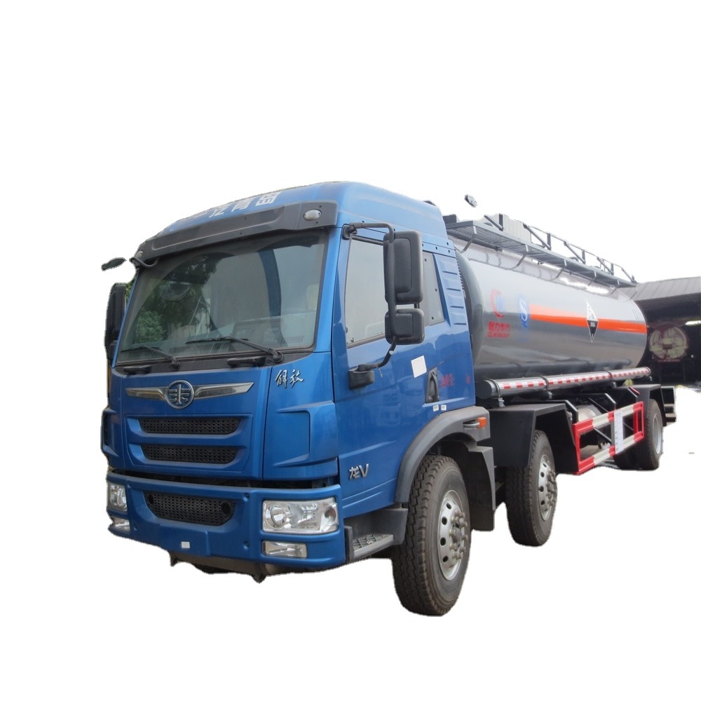 jiefang 6*2 chemical tanker truck liquid oxygen transport tank truck