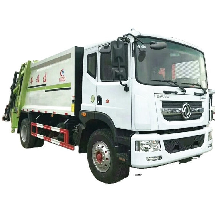 Dongfeng 6 wheel 12000L garbage compactor truck