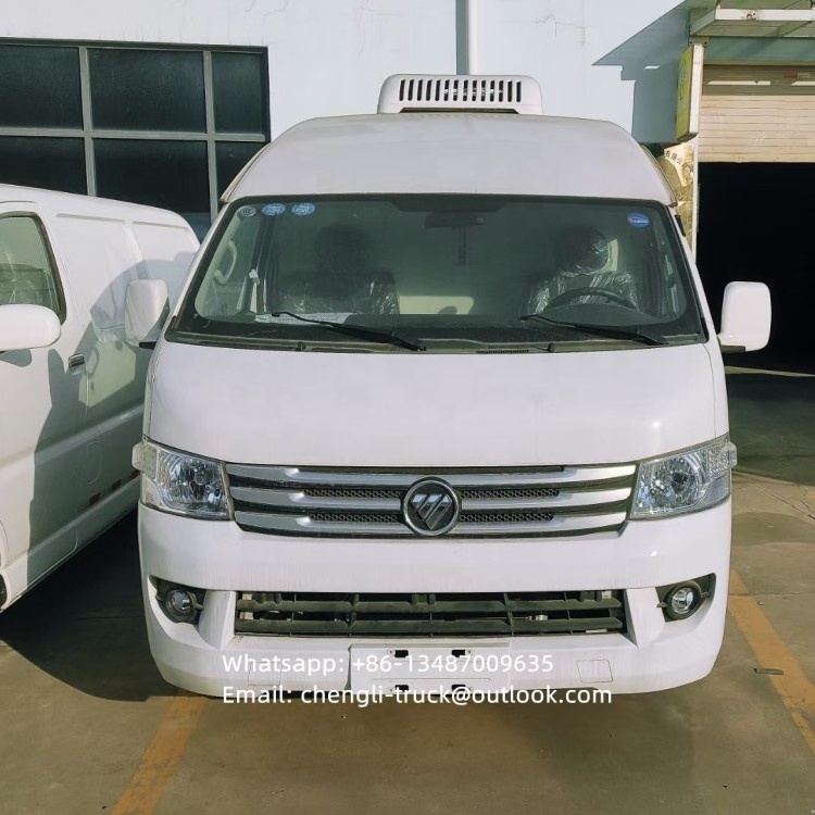 Close van truck Foton View G9 refrigerated van and truck for sale in dubai