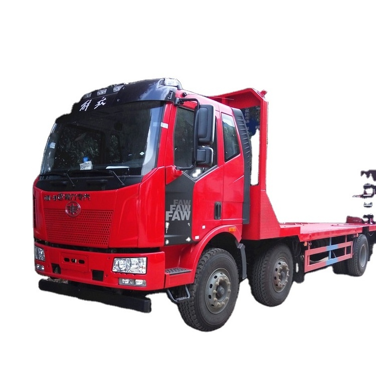 Professional export FAW 6x2 flatbed truck 20 ton