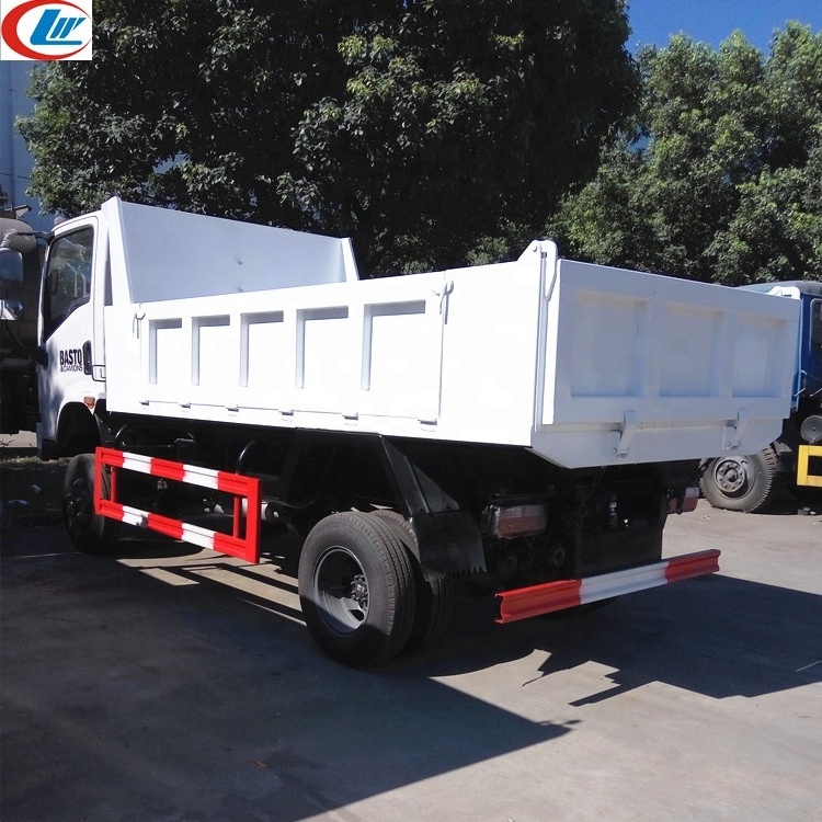 Dongfeng 4x4 4cbm chinese tipper truck