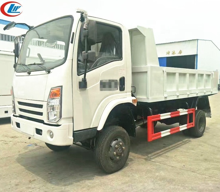 Dongfeng 4x4 4cbm chinese tipper truck