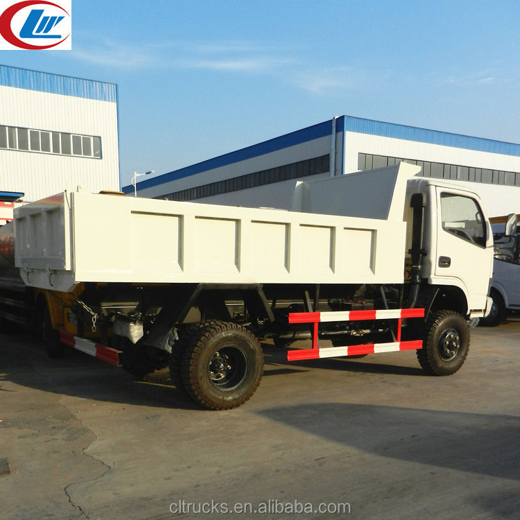 dongfeng 4x4 mini dump truck with right hand drive