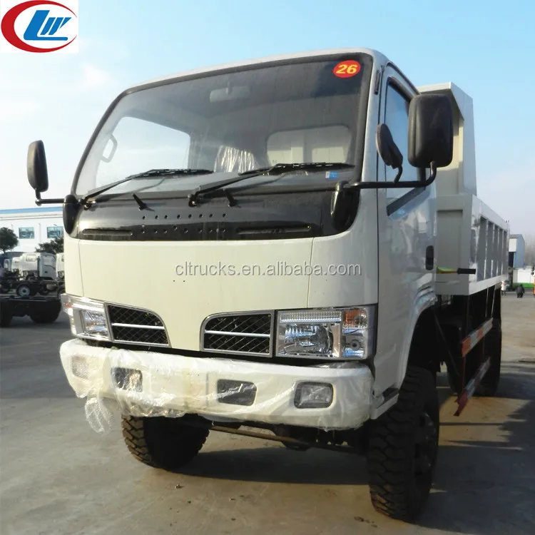 dongfeng 4x4 mini dump truck with right hand drive