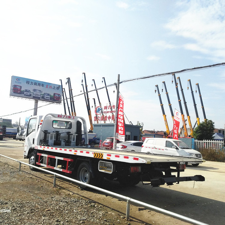 WUSHILING 3 ton tow truck wrecker with winch wrecker truck flatbed recovery wrecker tow trucks for sale in kenya