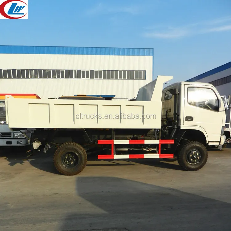 dongfeng 4x4 mini dump truck with right hand drive