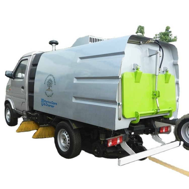 CLW brand 2500 liters mini truck street sweeper