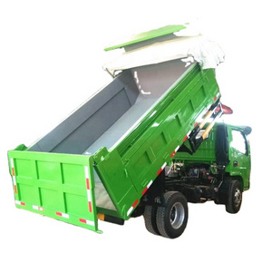 Low price small size sand tipper truck dongfeng 4x2 5 ton tipper truck