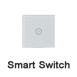 Wholesale tuya smart wifi app control uk eu led dimmer touch switch glass tempered dimmable dimmer wall switch