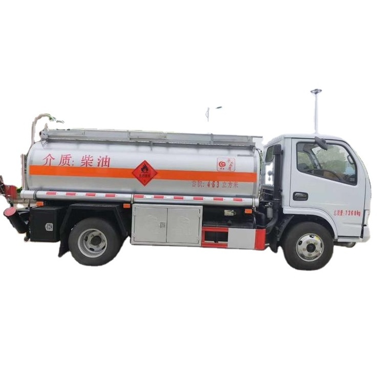 1cbm -6cbm Mobile oil tanker  LPG LNG Filling Gas Refuel Station Tanker Truck for Sale