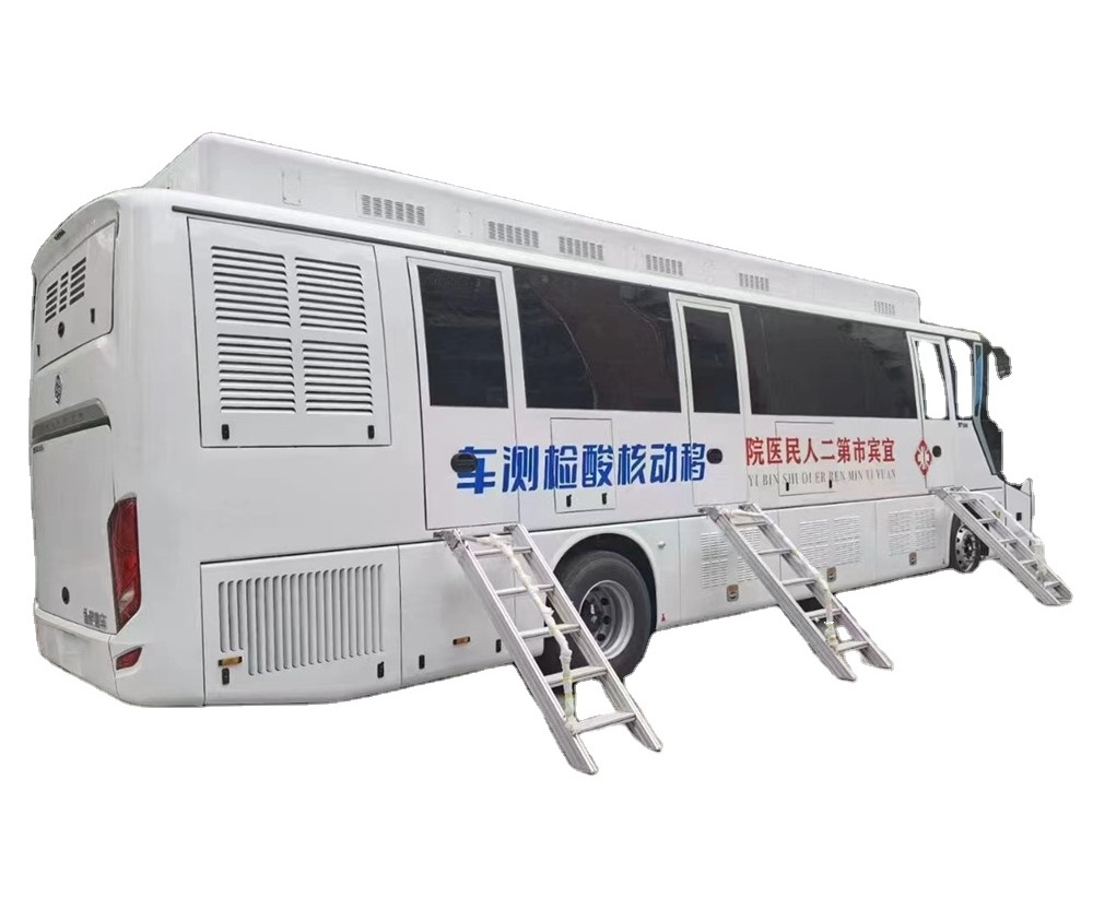 Big Type Mobile Nucleic Acid Testing Ambulance Bus Hospital Manual Honey Press Machine Professional Motorcycles Manual 8 - 15m