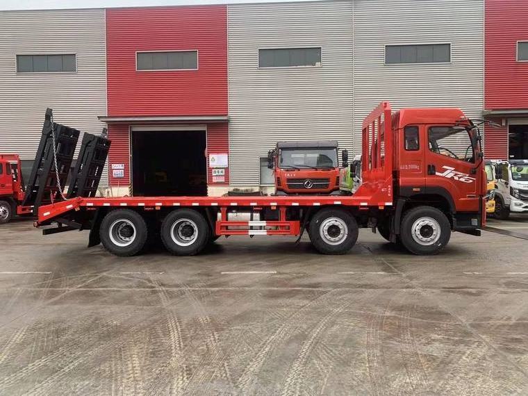 Manufacturers 4x2 FAW transport flat bed truck 14 wheelers