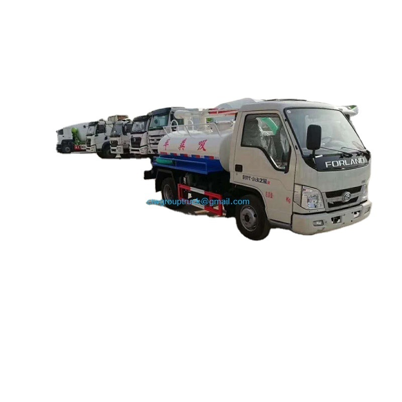 Factory hot selling Small 2500L vacuum sewag suction truck